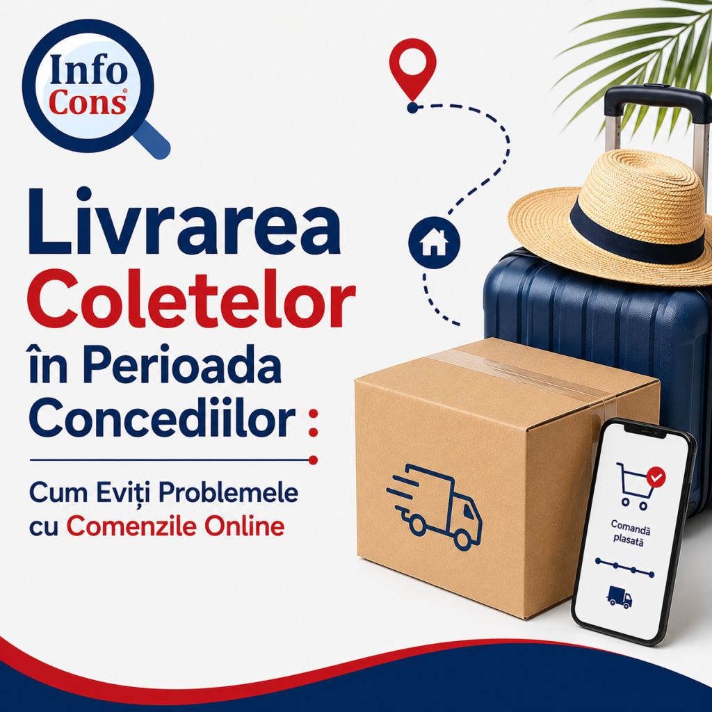 Livrarea coletelor în perioada concediilor : Cum eviți problemele cu comenzile online