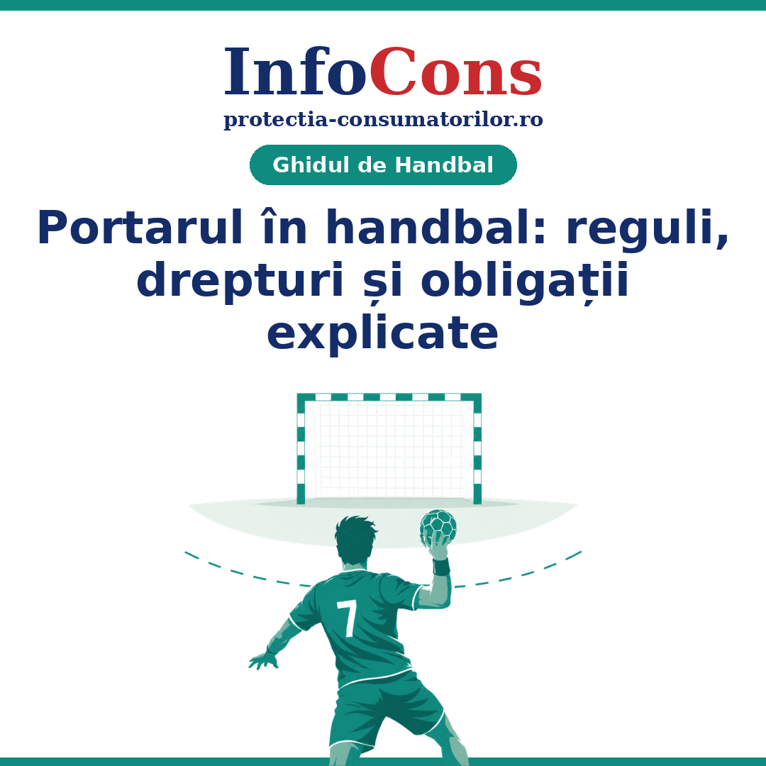 Portarul în handbal - reguli, drepturi și obligații explicate
