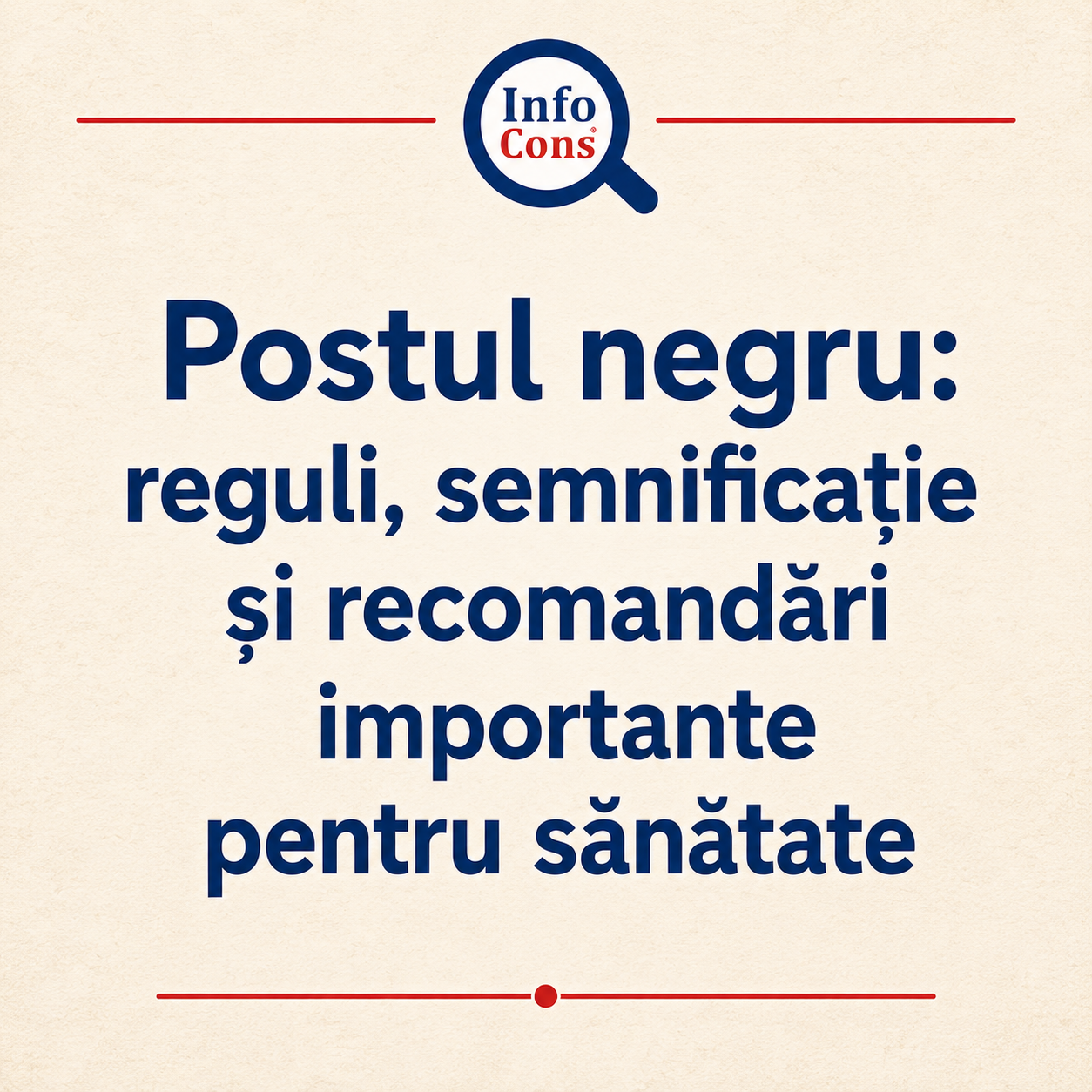 Postul negru : reguli, semnificație și recomandări importante pentru sănătate