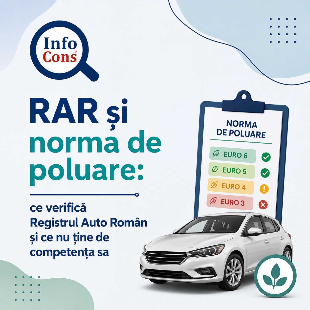 RAR și norma de poluare : ce verifică Registrul Auto Român și ce nu ține de competența sa