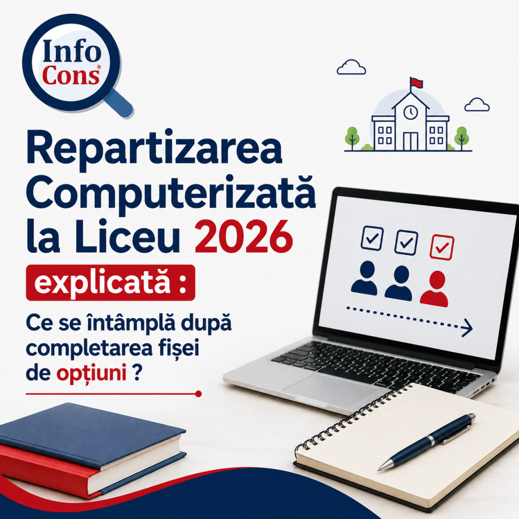 Repartizarea Computerizată la Liceu 2026 explicată : Ce se întâmplă după completarea fișei de opțiuni ?