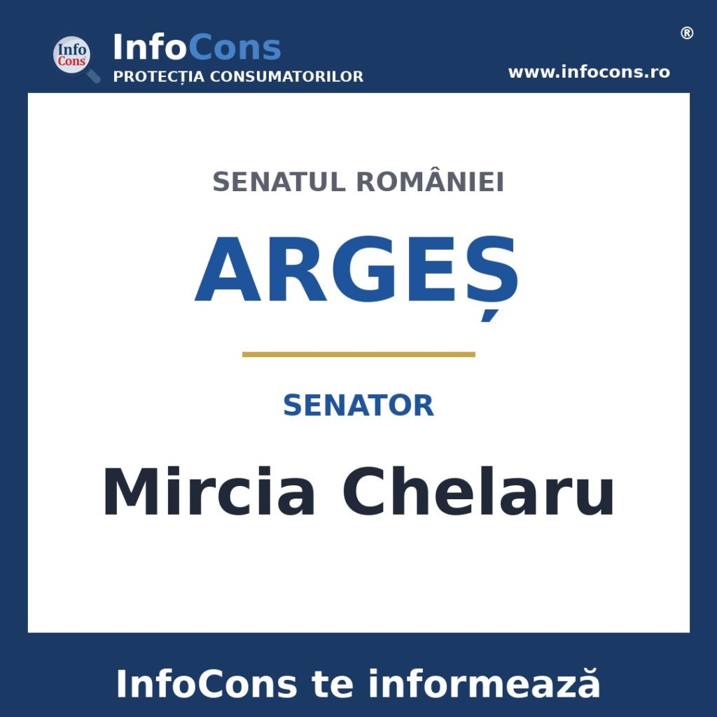 Senatul României și senatorul Mircia Chelaru – InfoCons te informează