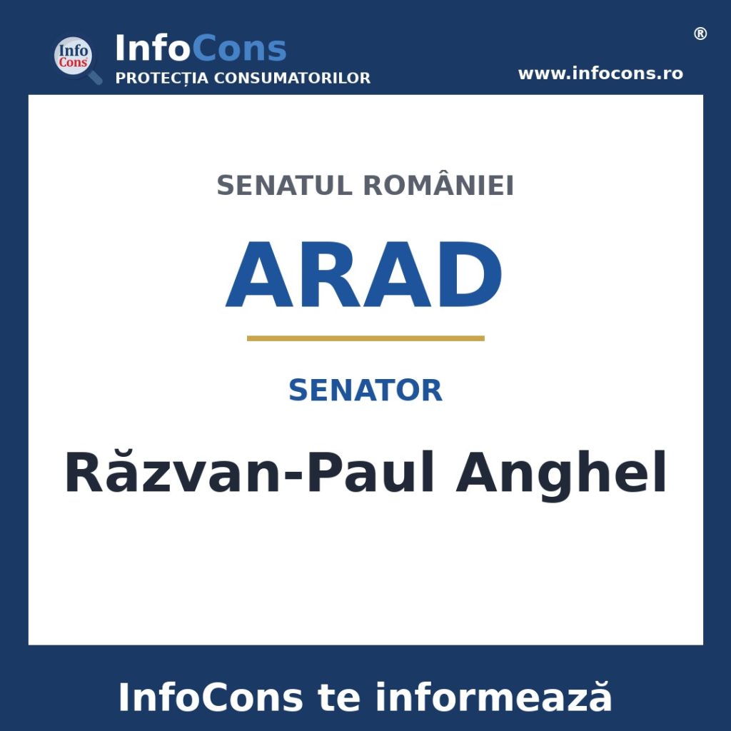Senatul României și senatorul Răzvan-Paul Anghel – InfoCons te informează