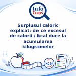 Surplusul caloric explicat - de ce excesul de calorii kcal duce la acumularea kilogramelor