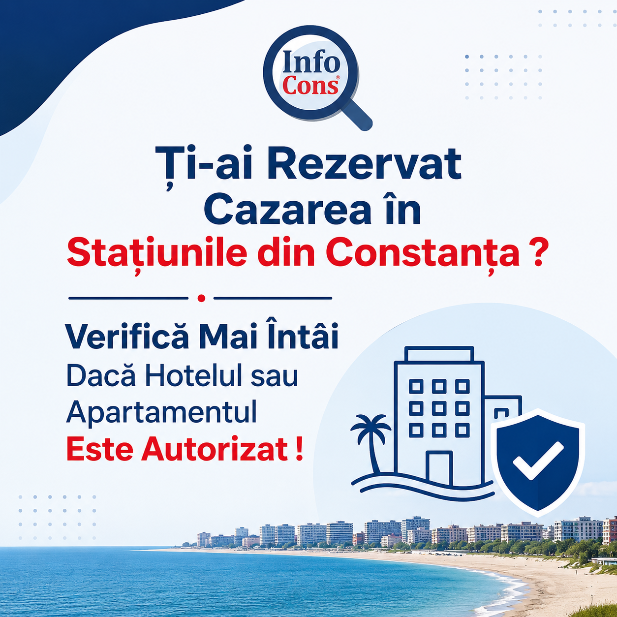 Ți-ai Rezervat Cazarea în Constanța ? Verifică Mai Întâi Dacă Hotelul sau Apartamentul Este Clasificat !