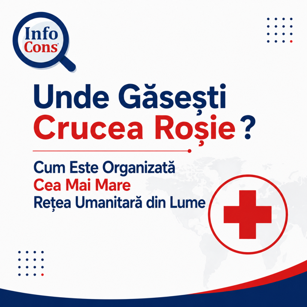 Unde Găsești Crucea Roșie ? Cum Este Organizată Cea Mai Mare Rețea Umanitară din Lume