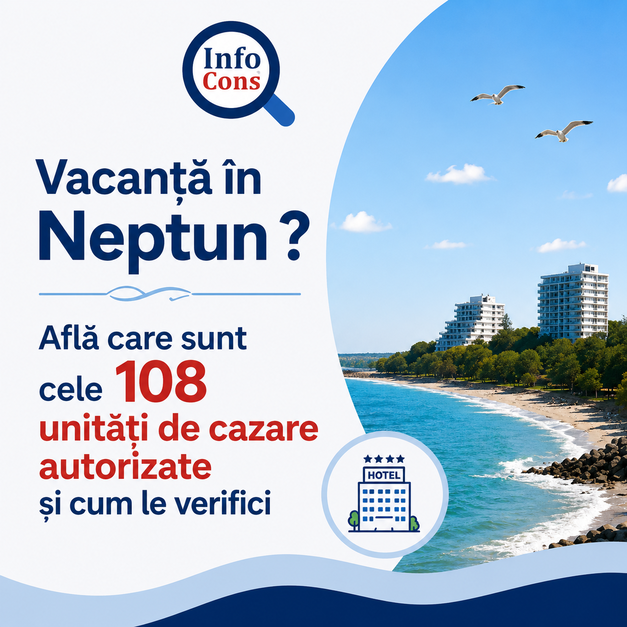 145 unități de cazare autorizate în Mangalia : hoteluri, apartamente, camere de închiriat și cum le verifici