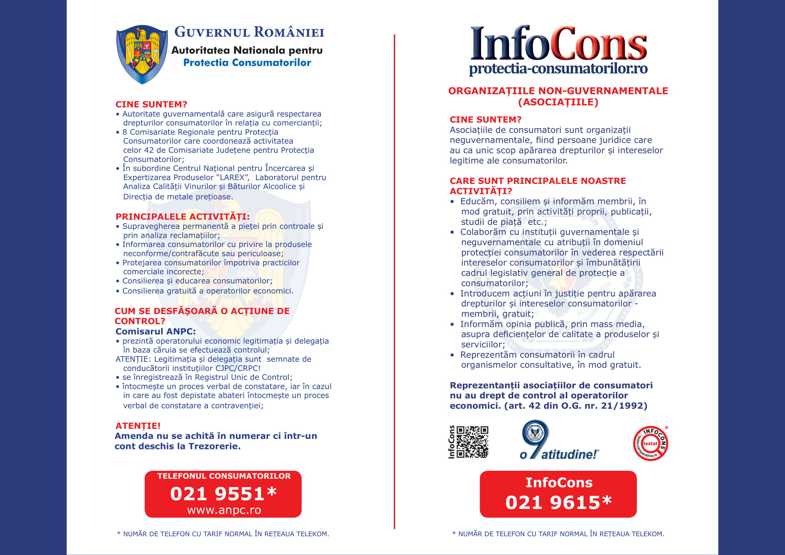 11 ani de la lansarea Campaniei de informare a consumatorilor, realizată în parteneriat cu ANPC, cu privire la rolul Asociațiilor de protecția consumatorilor și al ANPC
- poza 2