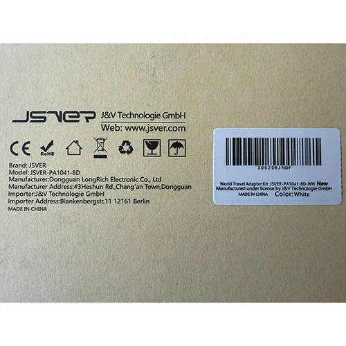 JSVER - Set adaptor de călătorie
