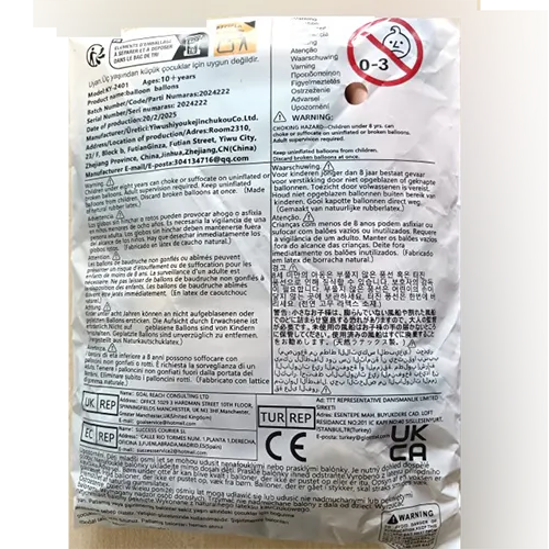 35 de baloane &icirc;n diferite culori.