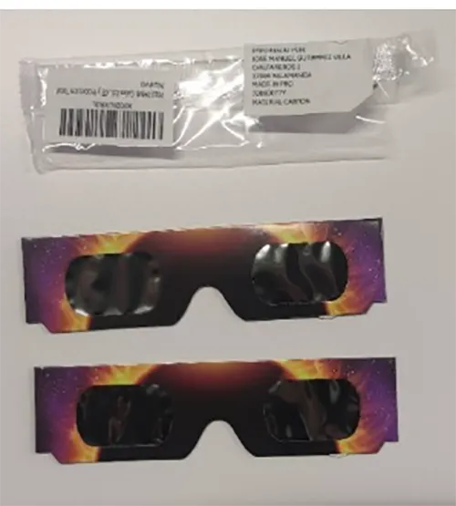 Pelispan - Ochelari pentru eclipse solare