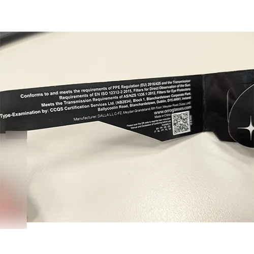 ORRO - Ochelari pentru eclipse solare