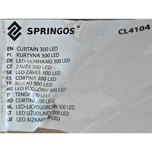 SPRINGOS® - Lanț de iluminat