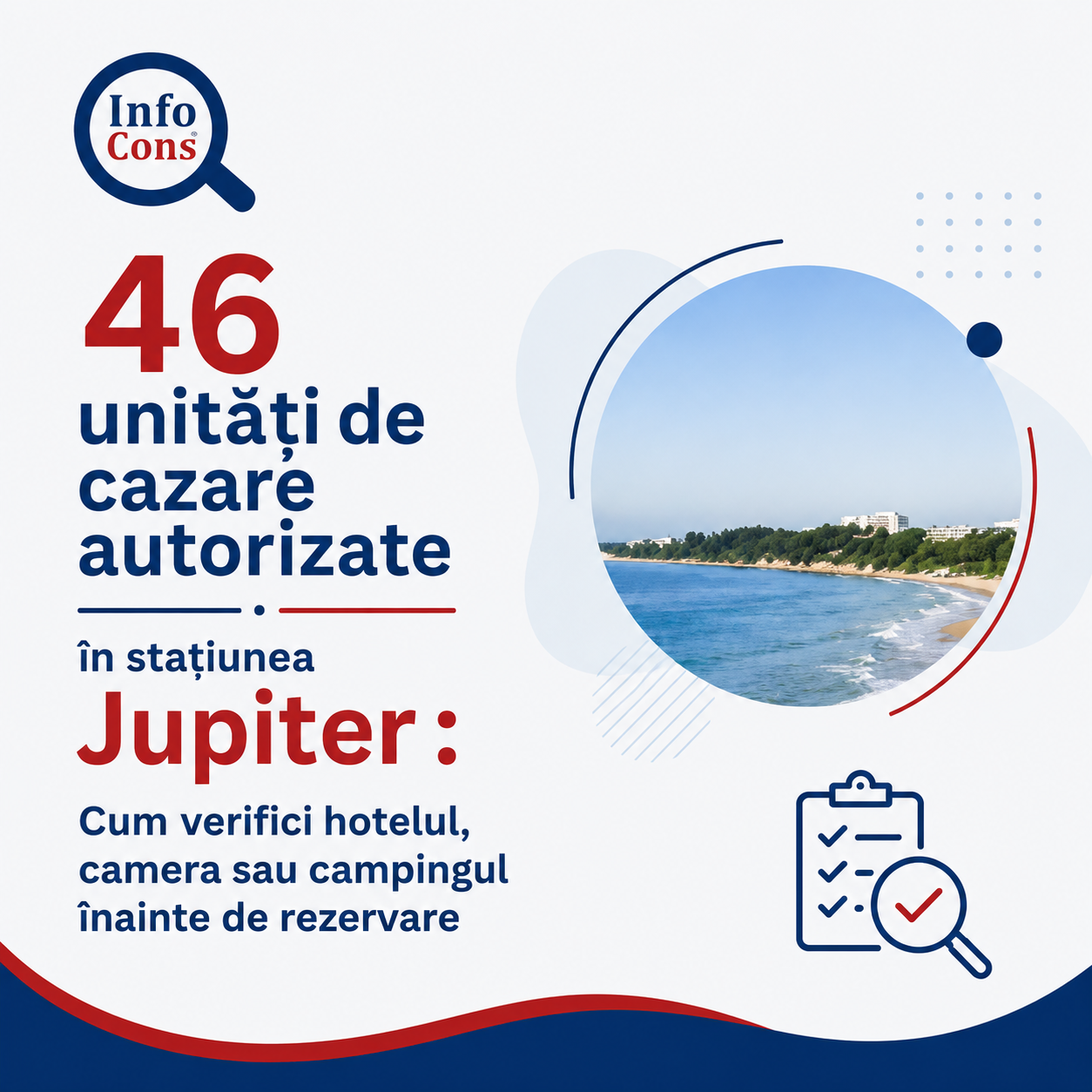 46 unități de cazare autorizate în stațiunea Jupiter Cum verifici hotelul, camera sau campingul înainte de rezervare