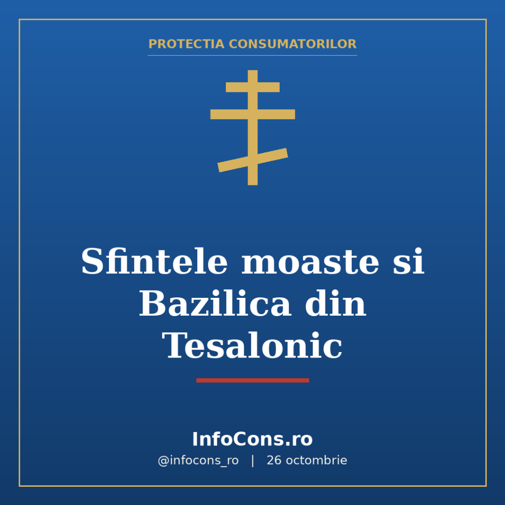 #6 Sfintele moaste si Bazilica din Tesalonic