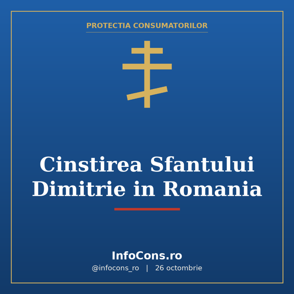#7 Cinstirea Sfantului Dimitrie in Romania