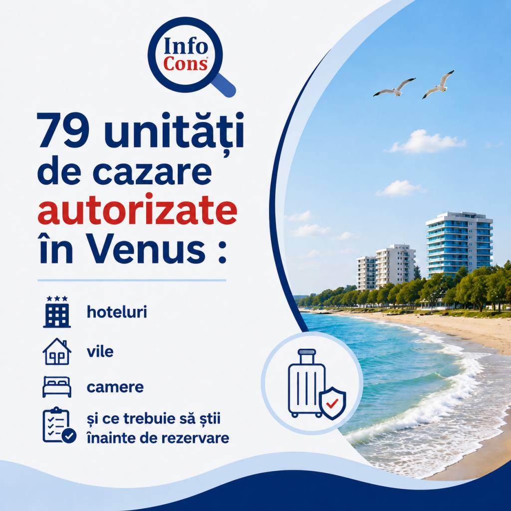 79 unități de cazare&nbsp;autorizate &icirc;n Venus hoteluri, vile, camere și ce trebuie să știi &icirc;nainte de rezervare