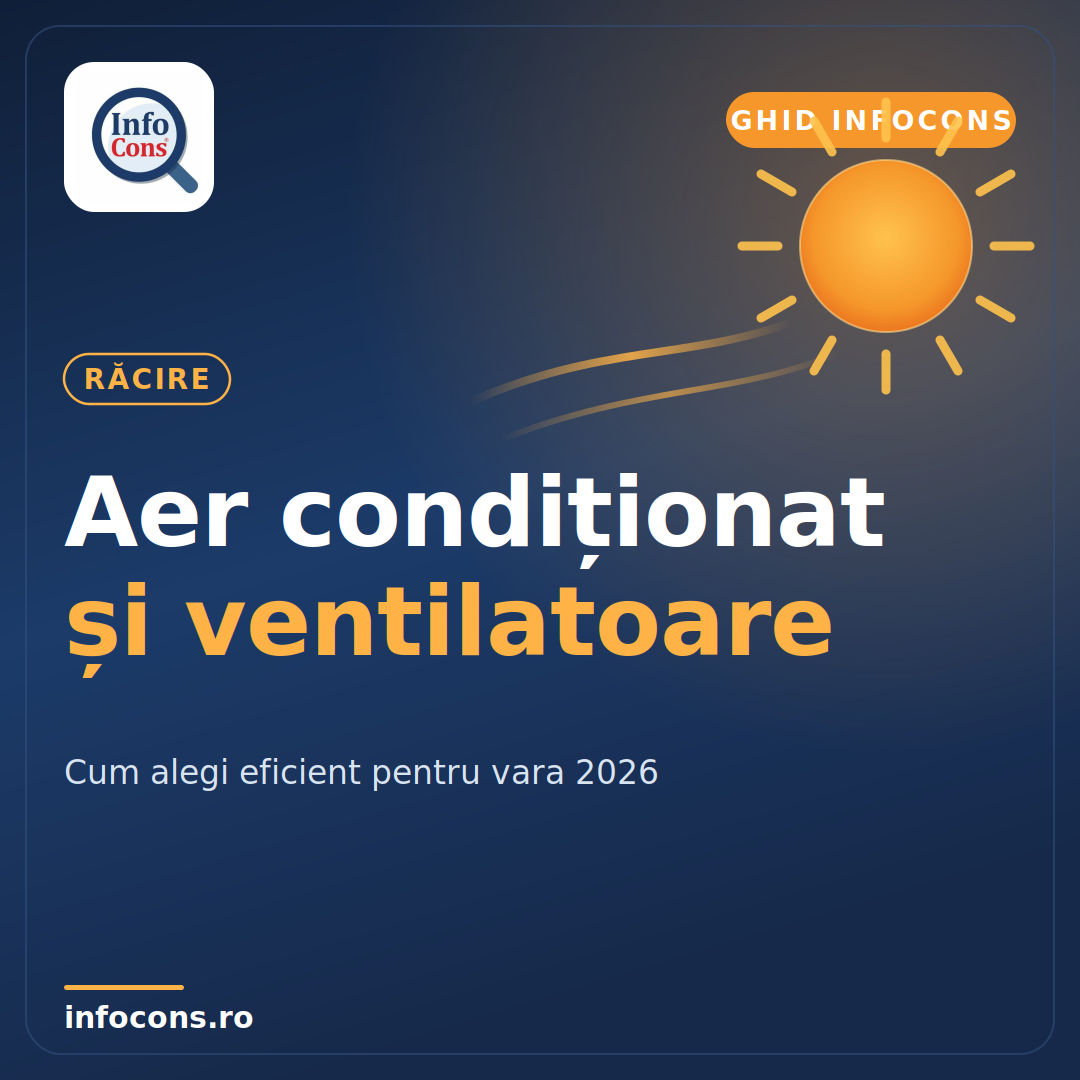 Aer condiționat și ventilatoare – ghidul complet de alegere pentru vara 2026