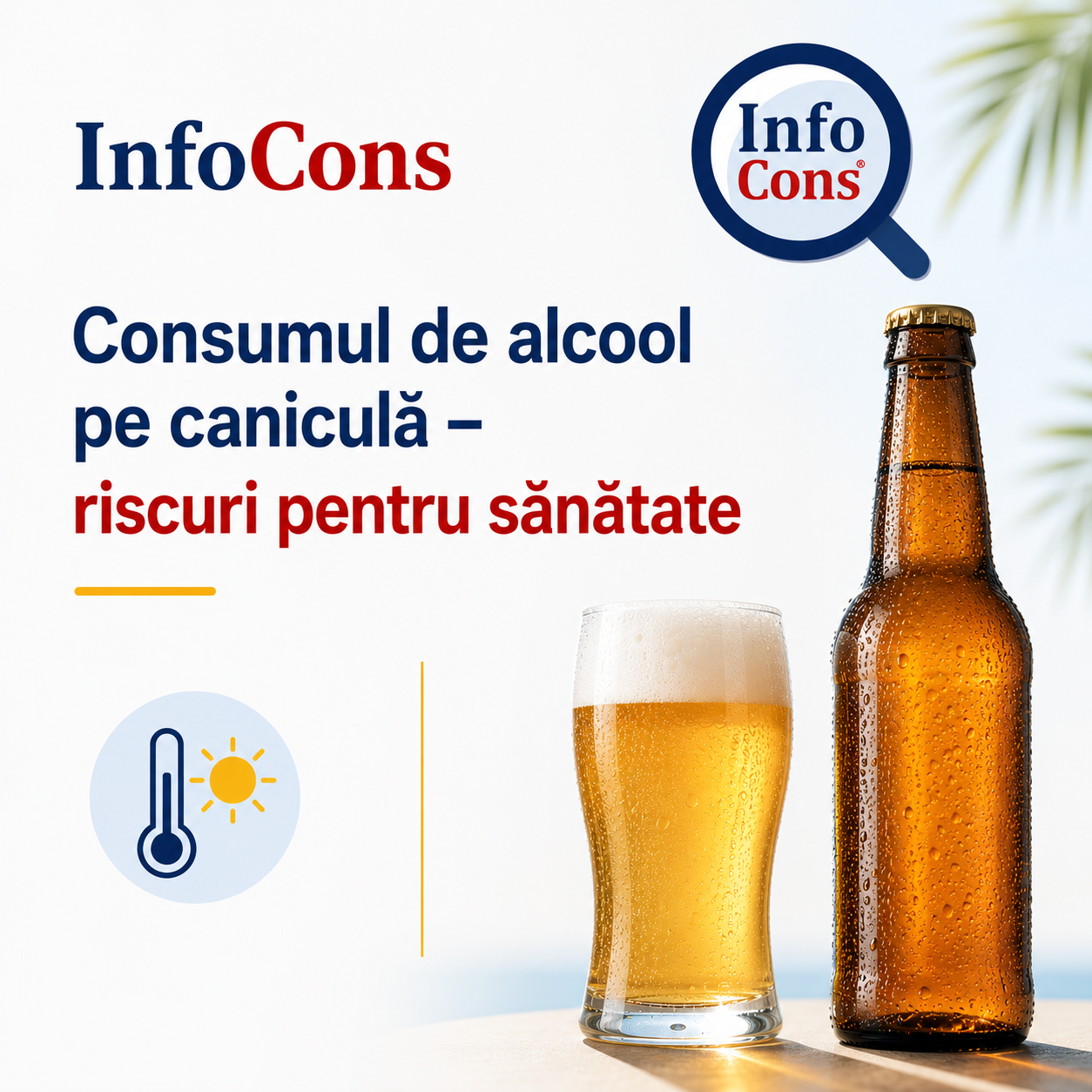 Alcool pe caniculă : 7 lucruri pe care fiecare consumator trebuie să le știe