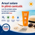 Arsuri solare : cum îți protejezi pielea în plină caniculă și în concediul la mare — ghidul InfoCons