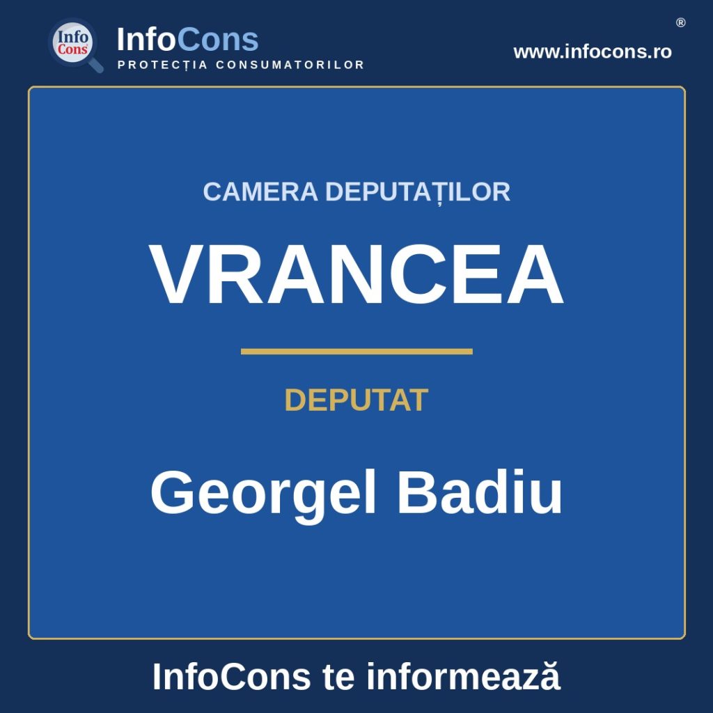 Camera Deputaților și deputatul Georgel Badiu &ndash; InfoCons te informează