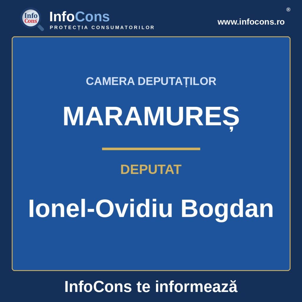 Camera Deputaților și deputatul Ionel-Ovidiu Bogdan &ndash; InfoCons te informează