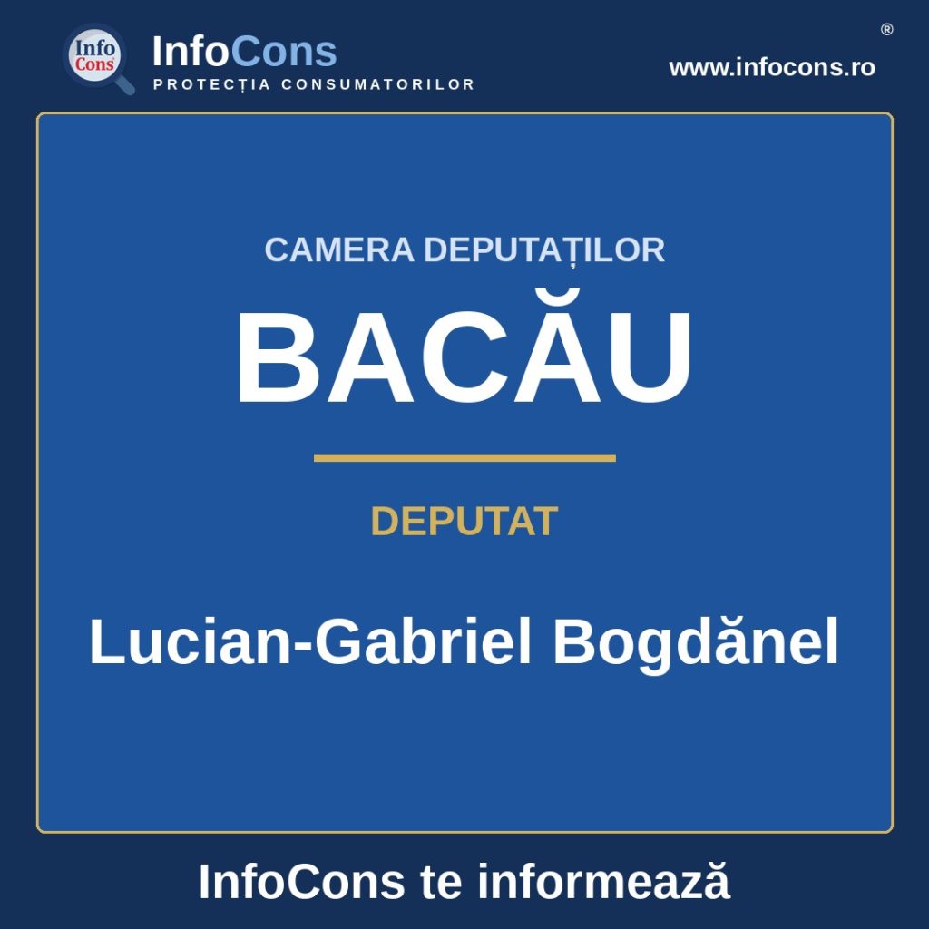 Camera Deputaților și deputatul Lucian-Gabriel Bogdănel – InfoCons te informează