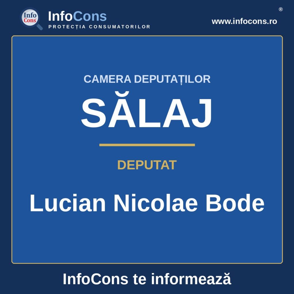 Camera Deputaților și deputatul Lucian Nicolae Bode – InfoCons te informează