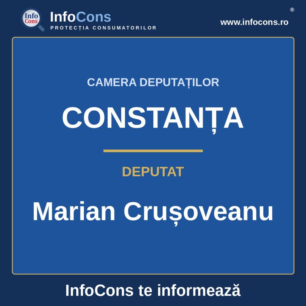 Camera Deputaților și deputatul Marian Crușoveanu – InfoCons te informează