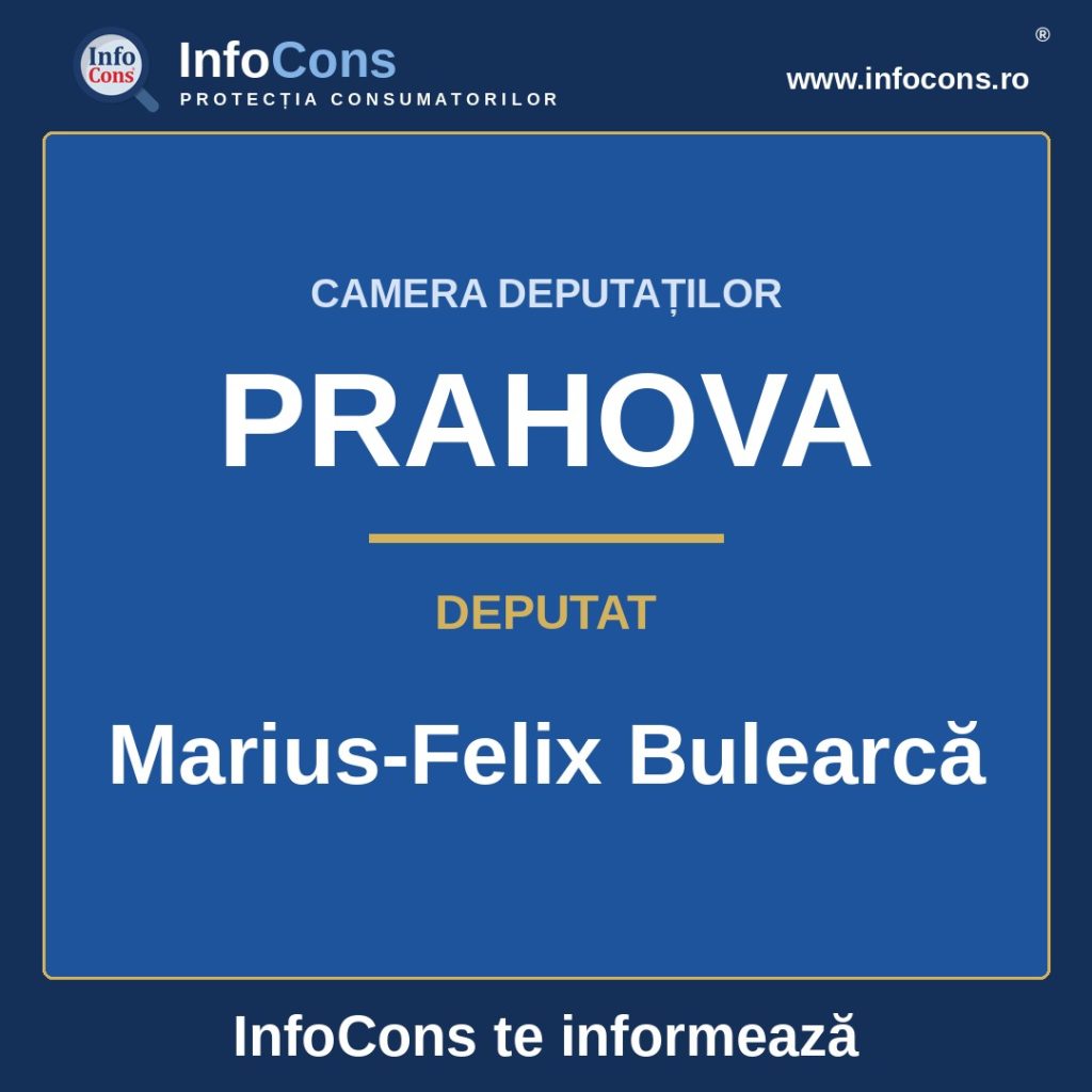Camera Deputaților și deputatul Marius-Felix Bulearcă – InfoCons te informează