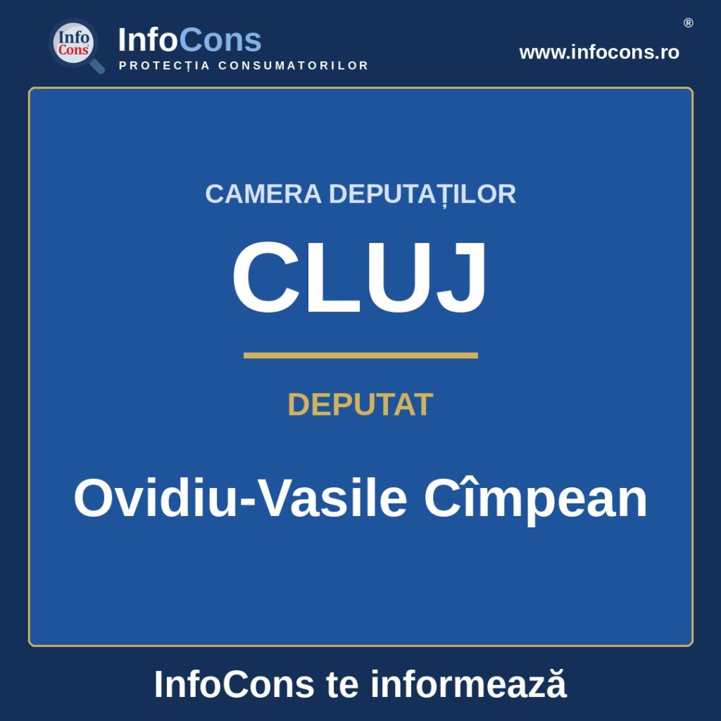 Camera Deputaților și deputatul Ovidiu-Vasile C&icirc;mpean &ndash; InfoCons te informează