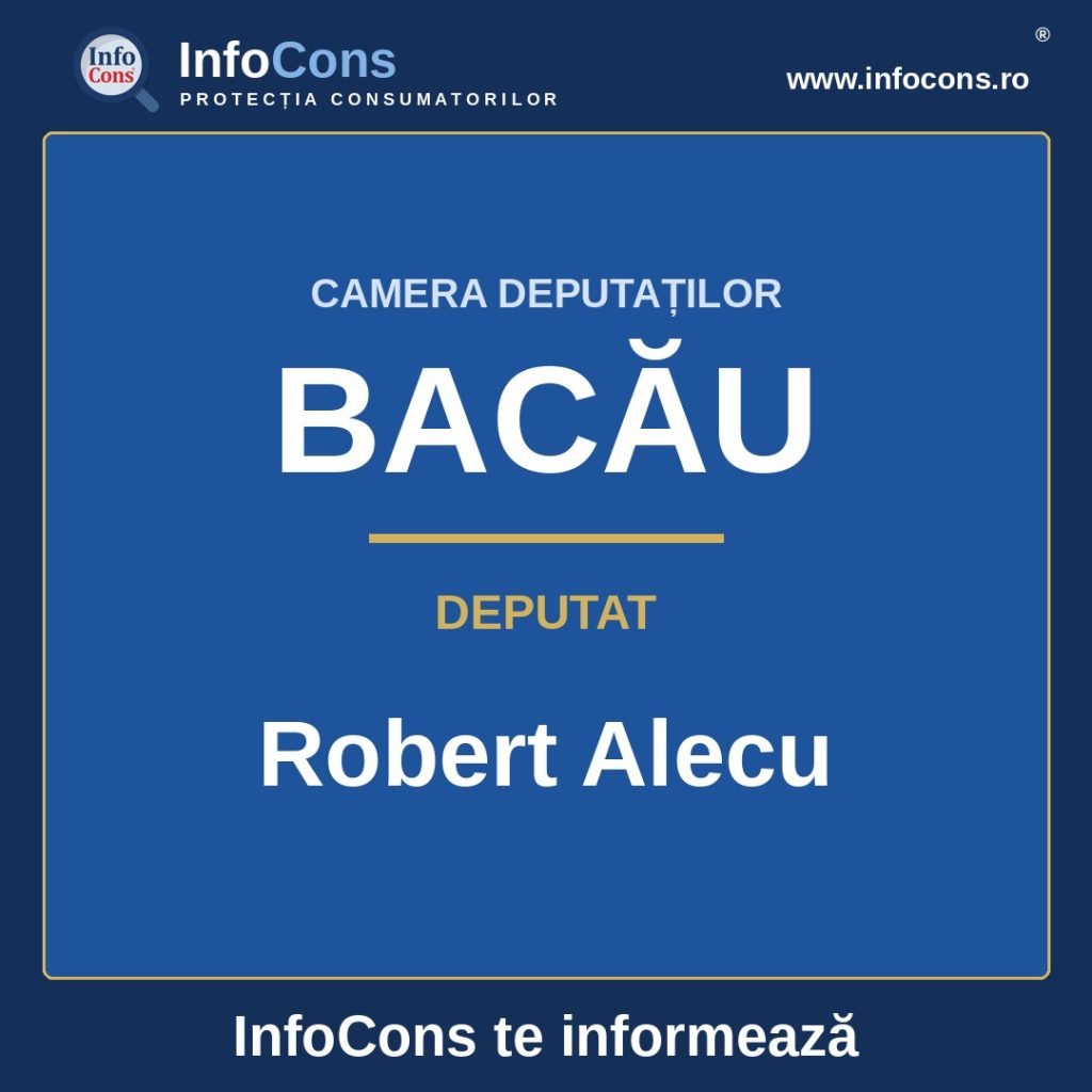 Camera Deputaților și deputatul Robert Alecu &ndash; InfoCons te informează