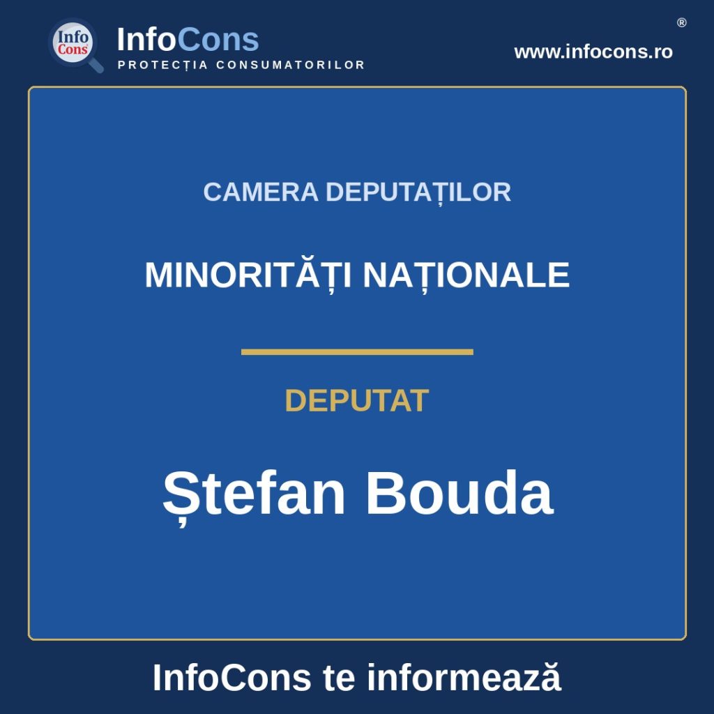 Camera Deputaților și deputatul Ștefan Bouda – InfoCons te informează