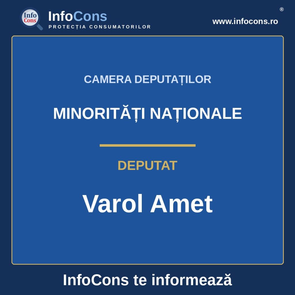 Camera Deputaților și deputatul Varol Amet – InfoCons te informează