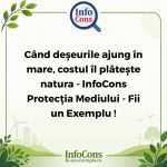 Când deșeurile ajung în mare, costul îl plătește natura - InfoCons Protecția Mediului - Fii un Exemplu !