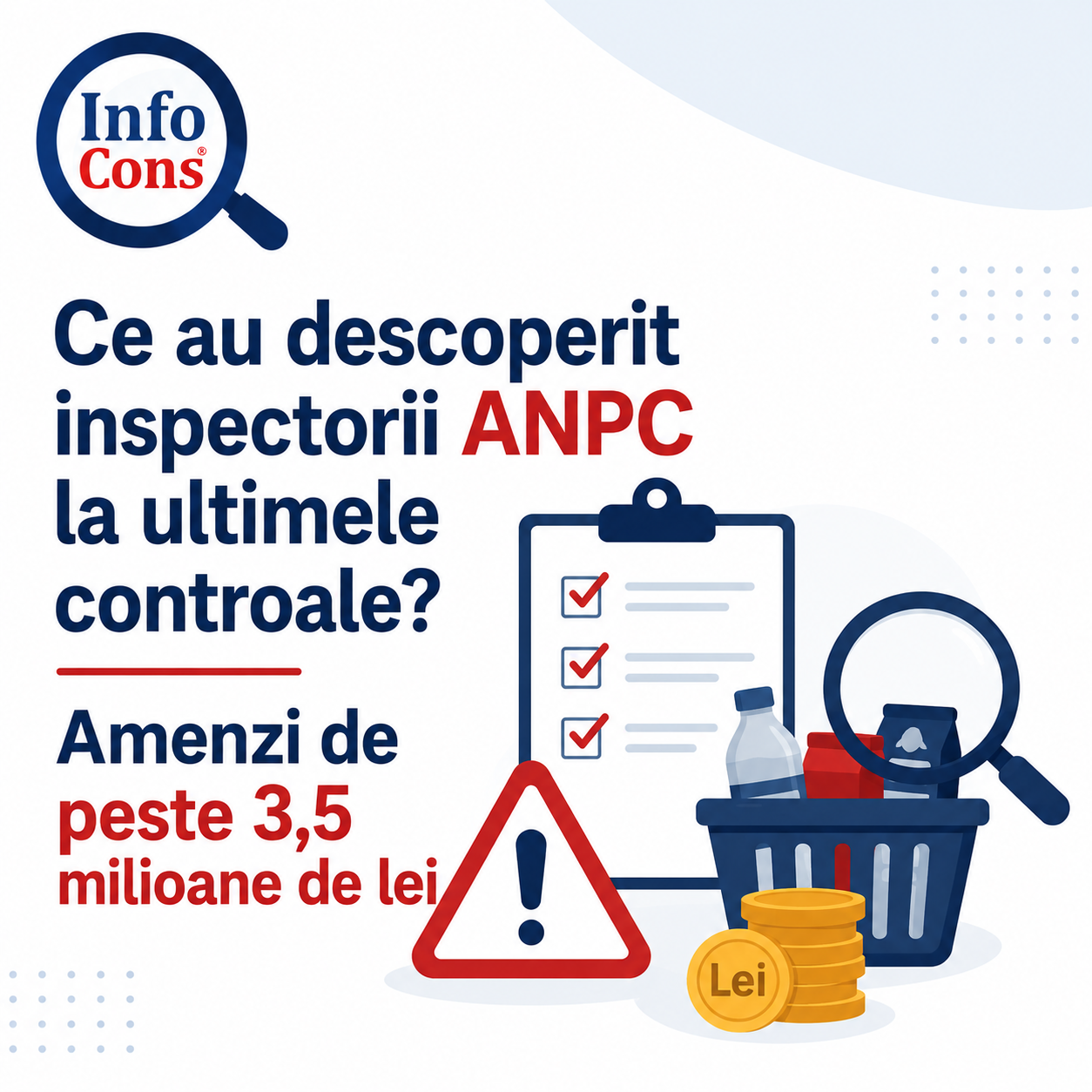Ce au descoperit inspectorii ANPC la ultimele controale? Amenzi de peste 3,5 milioane de lei