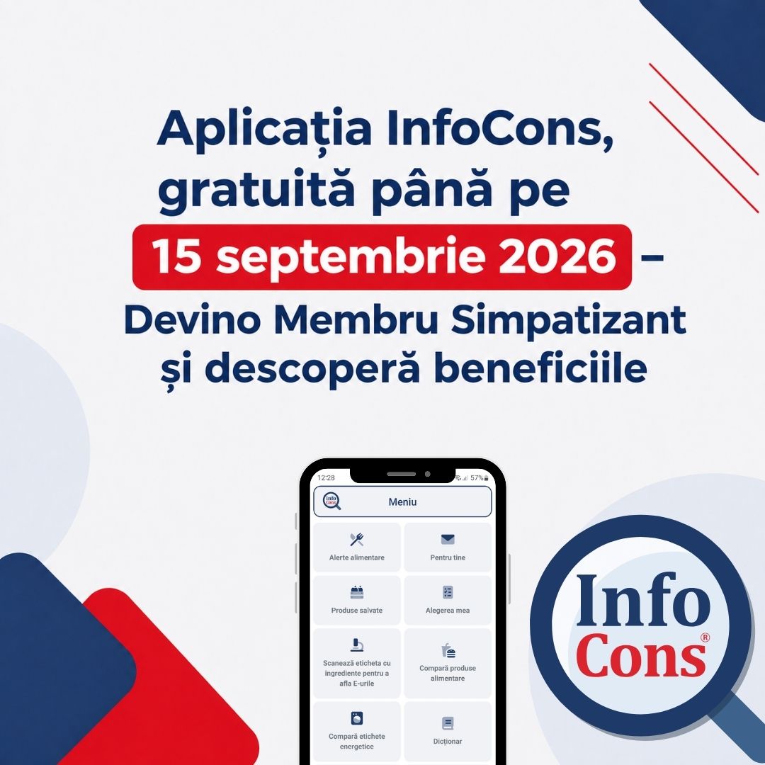 Devino Membru Simpatizant InfoCons până pe 15 Septembrie și ai 50 % reducere ! ​Ajută-ne să te Ajutăm !