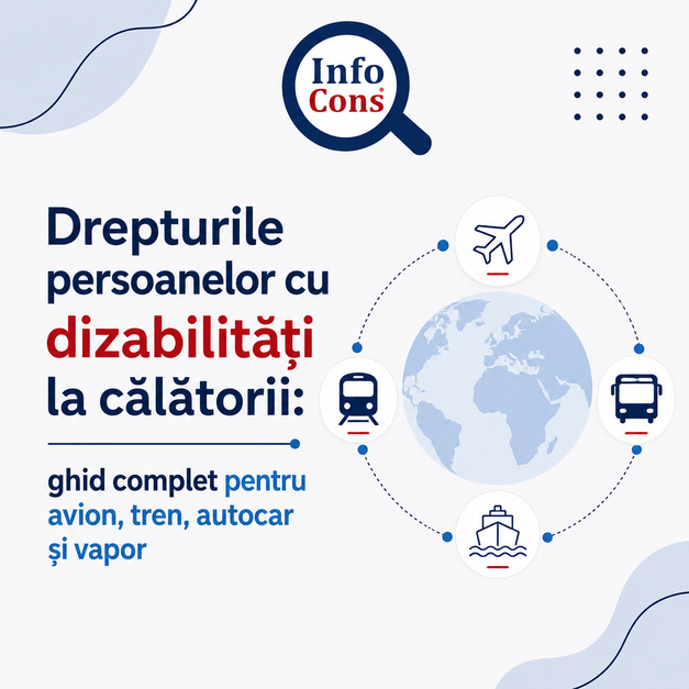Drepturile persoanelor cu dizabilități la călătorii : ghid complet pentru avion, tren, autocar și vapor