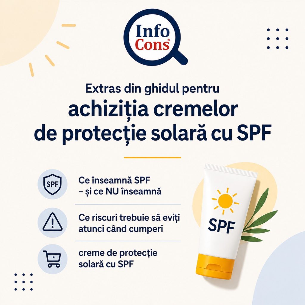 Extras din ghidul pentru achiziția cremelor de protecție solară cu SPF - Ce &icirc;nseamnă SPF - și ce NU &icirc;nseamnă - Ce riscuri trebuie să eviți atunci c&acirc;nd cumperi creme de protecție solară