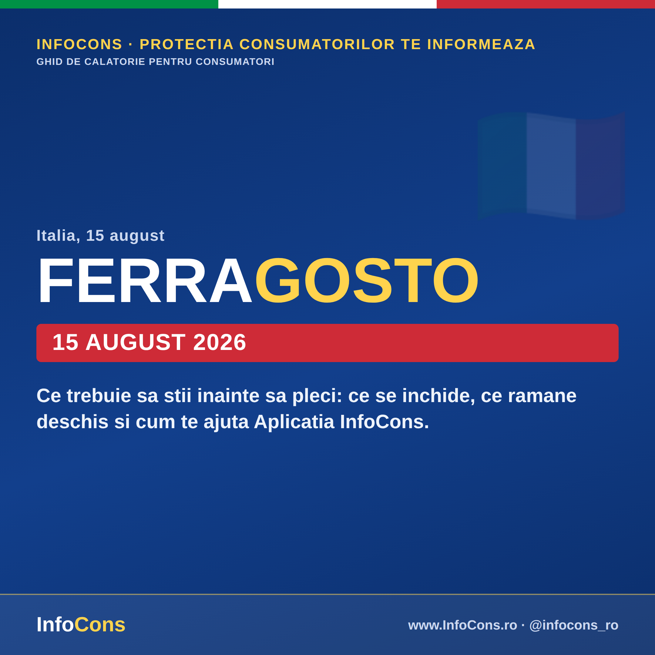 Ferragosto in Italia - ghid pentru cei care calatoresc in a doua jumatate a lunii august