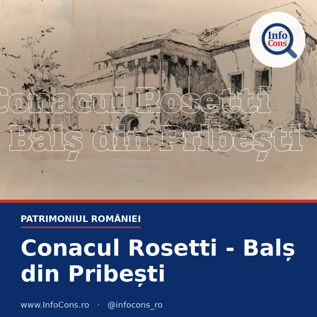 InfoCons - Protectia Consumatorilor de Patrimoniu - Conacul Rosetti - Bals din Pribesti