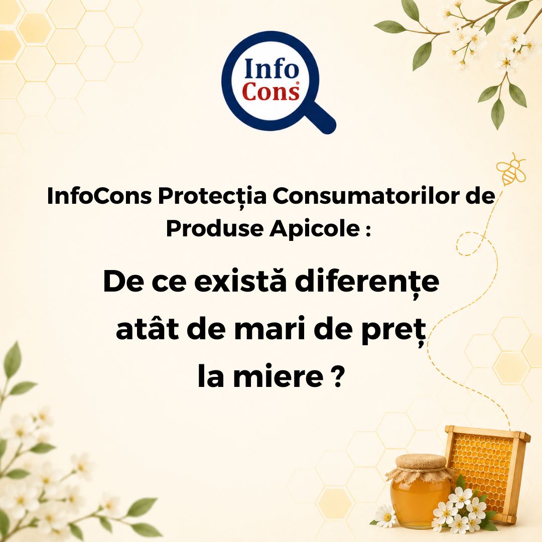 InfoCons Protecția Consumatorilor de Produse Apicole :