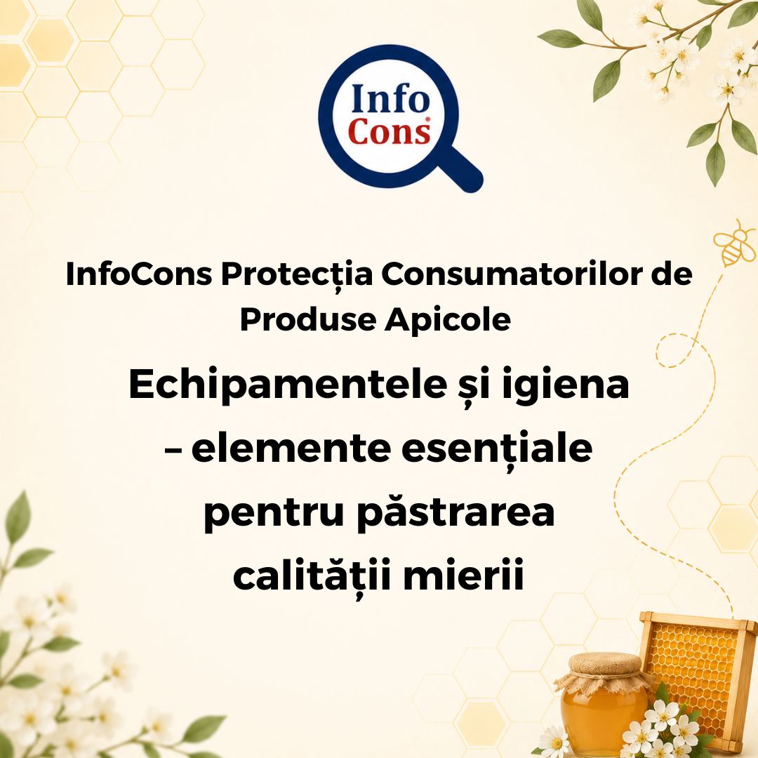 InfoCons Protecția Consumatorilor de Produse Apicole : Echipamentele și igiena &ndash; elemente esențiale pentru păstrarea calității mierii