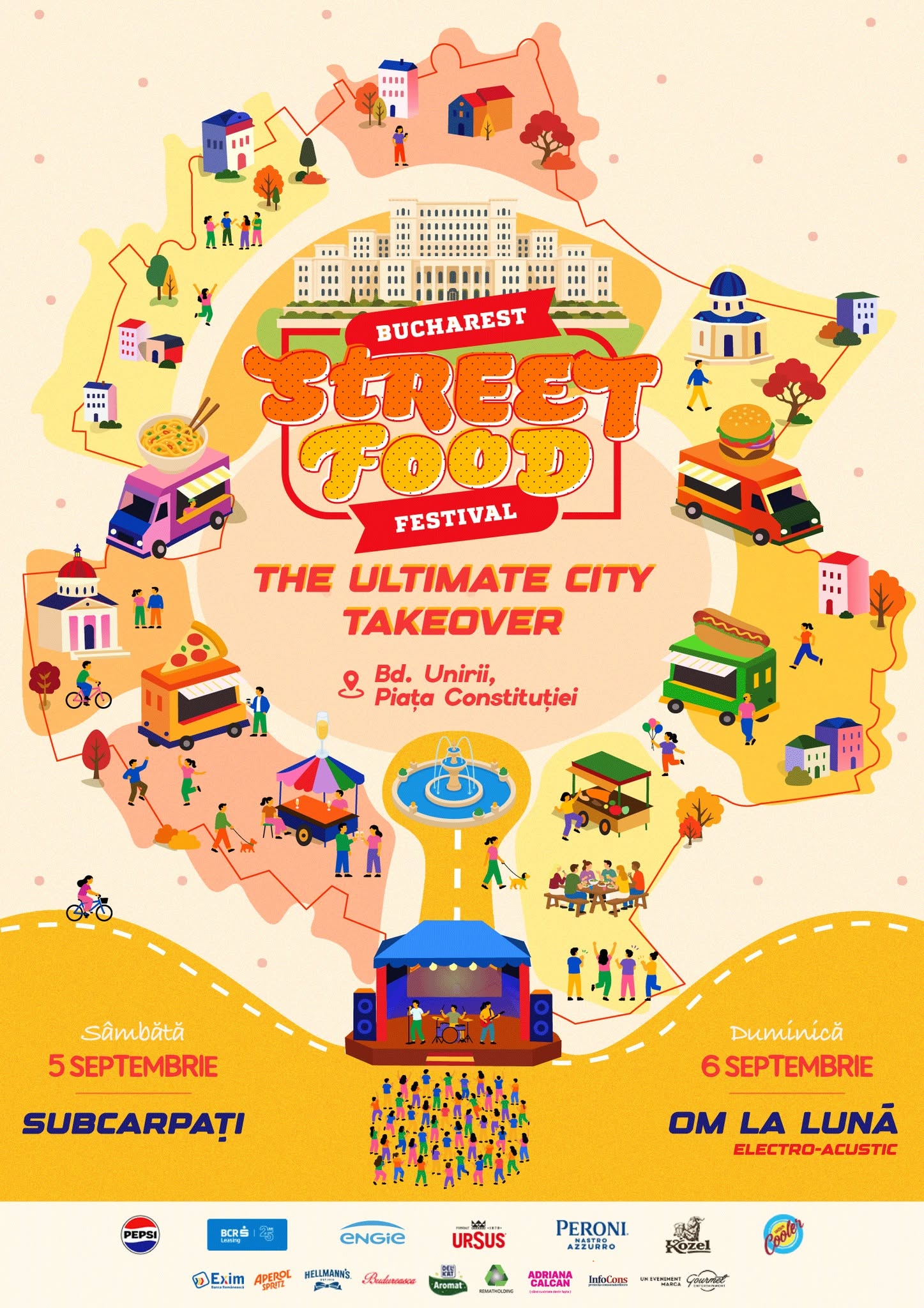 InfoCons Protecția Consumatorilor este partener al Bucharest Street Food Festival – The Ultimate City Takeover