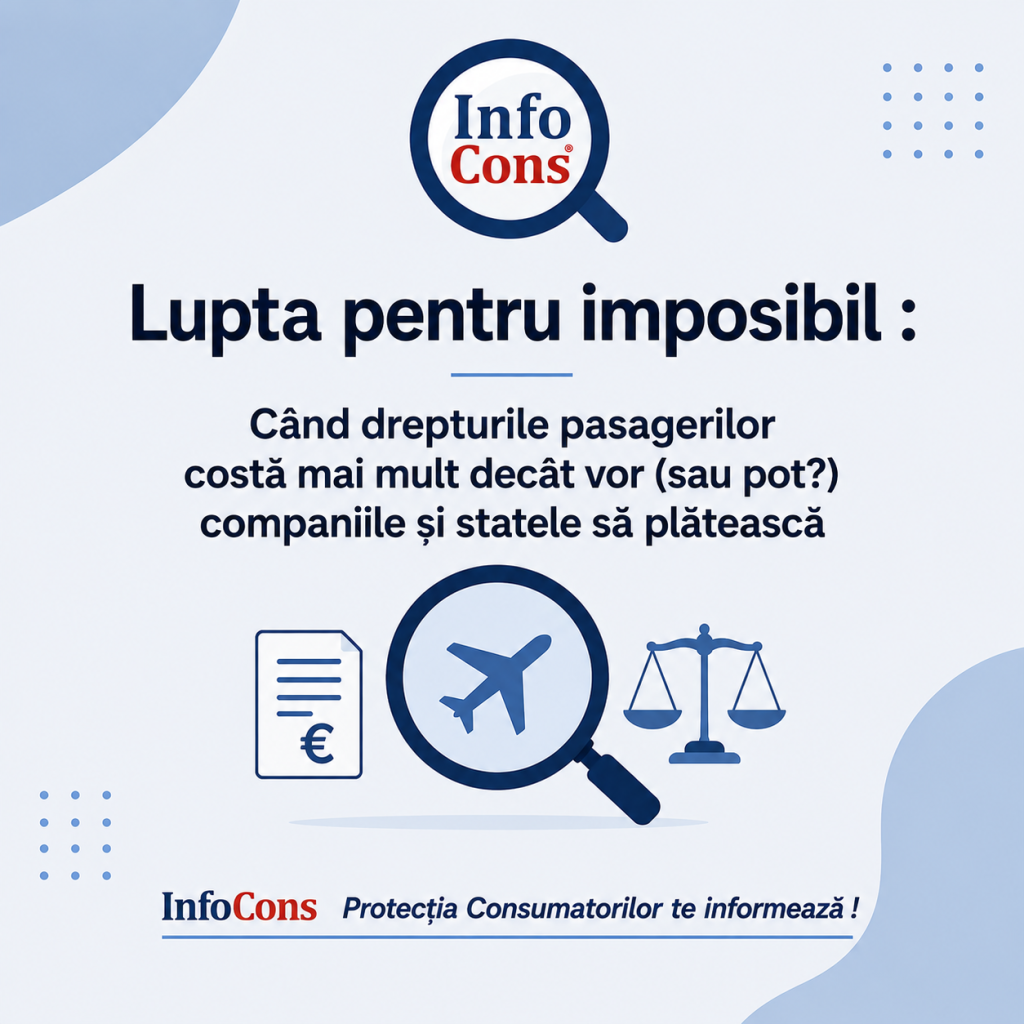 Lupta pentru imposibil : C&acirc;nd drepturile pasagerilor costă mai mult dec&acirc;t vor (sau pot) companiile si statele sa plateasca - InfoCons Protecția Consumatorilor te informează !