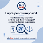 Lupta pentru imposibil : Când drepturile pasagerilor costă mai mult decât vor (sau pot) companiile si statele sa plateasca - InfoCons Protecția Consumatorilor te informează !