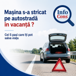 Mașina s-a stricat pe autostradă în vacanță ? Cei 5 pași care îți pot salva viața
