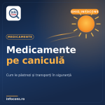Medicamente pe caniculă – cum le păstrezi și le transporți în siguranță