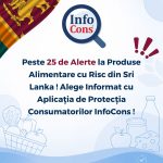 Peste 25 de Alerte la Produse Alimentare cu Risc din Sri Lanka ! Alege Informat cu Aplicația de Protecția Consumatorilor InfoCons !