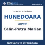 Senatul României și senatorul Călin-Petru Marian – InfoCons te informează